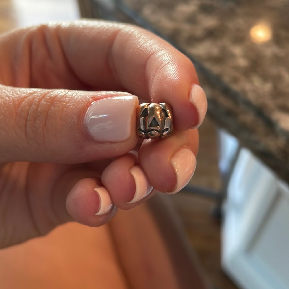 Authentic Pandora Pumpkin Charm